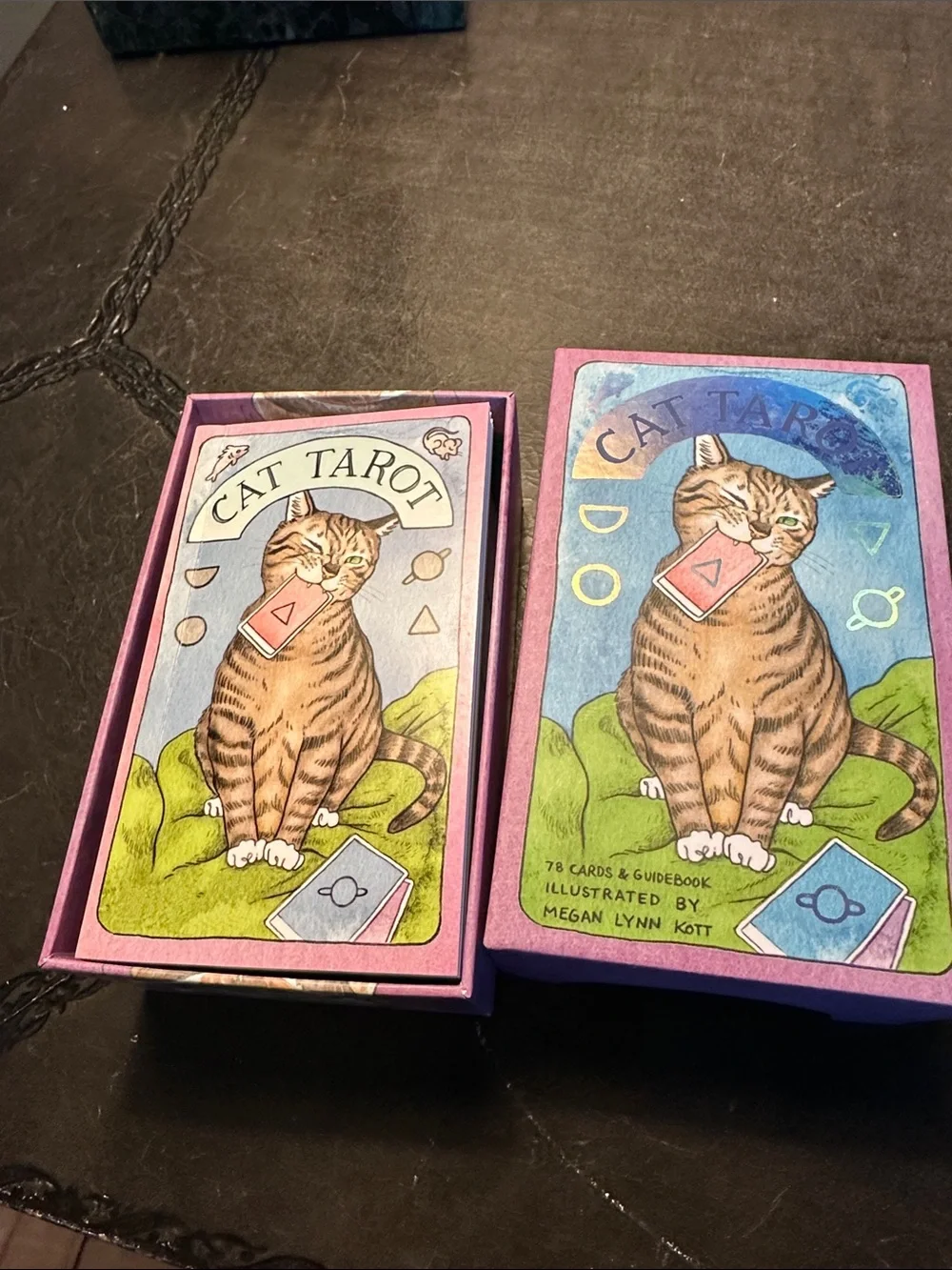 Cat Tarot Deck - Purple Edition